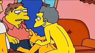 Marge Simpson..
